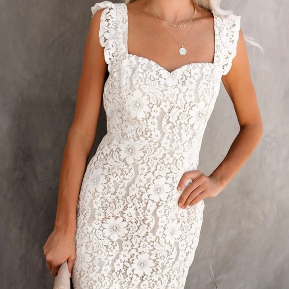 Vici Dresses & Skirts - NWT Vici White Lace Dress